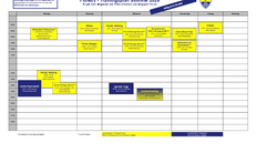 Trainingszeiten Abteilung Bergsport