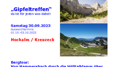 Bergsporttag am 30.09